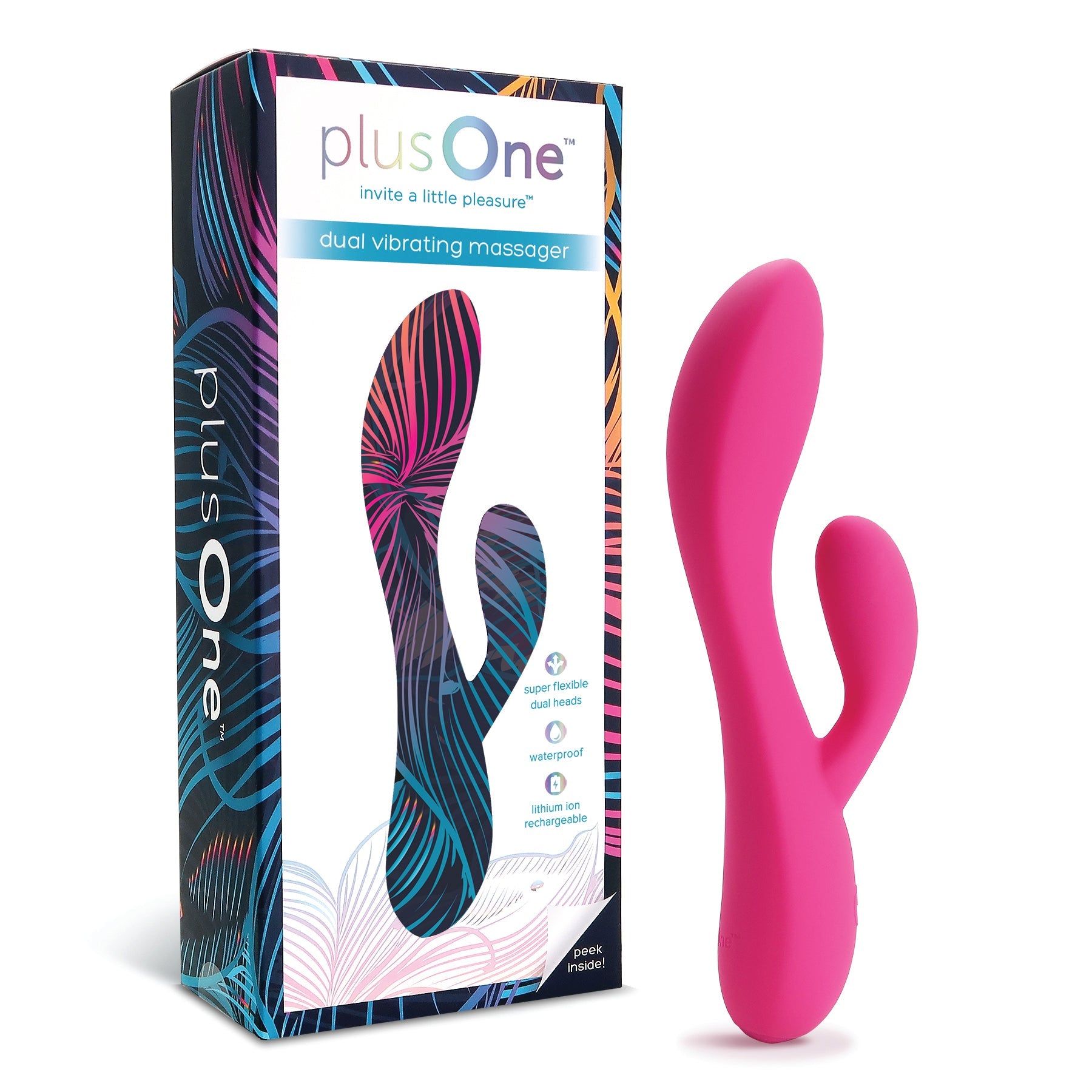 plusOne® Dual Vibrating Massager