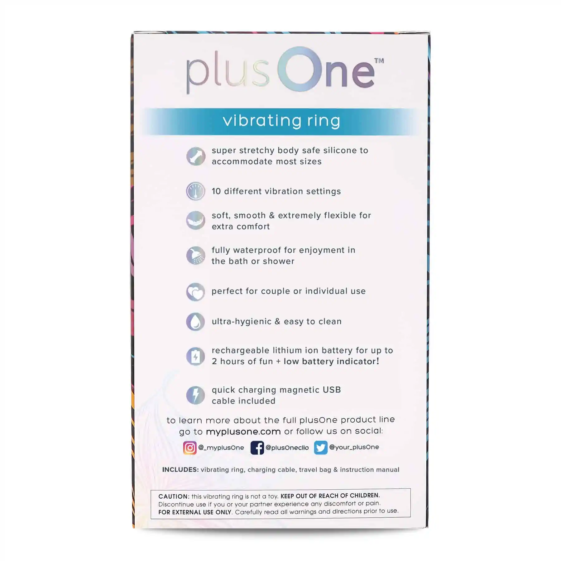 plusOne® Vibrating Ring