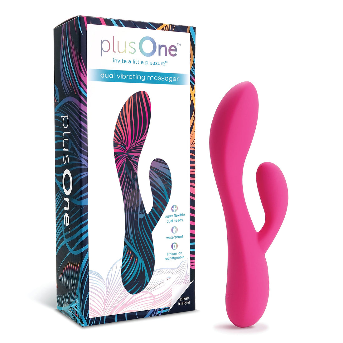 plusOne® Dual Vibrating Massager