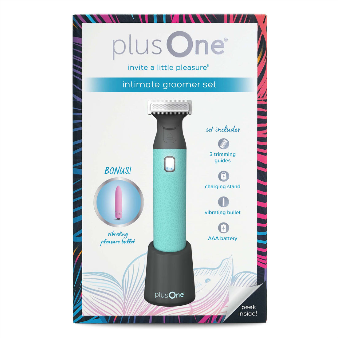 plusOne® Intimate Groomer Mini Bullet Set