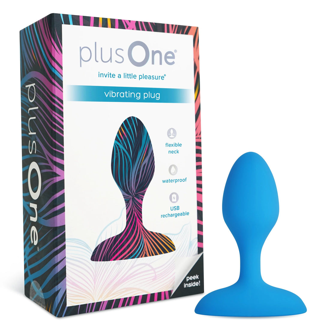 plusOne® Vibrating Plug